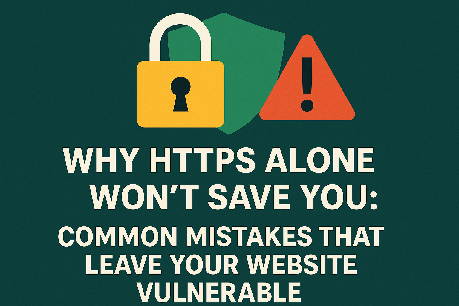 Why HTTPS Alone Won’t Save You